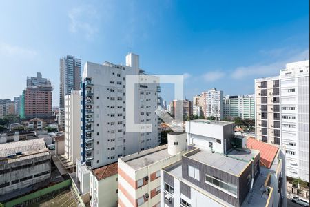 Vista de apartamento para alugar com 1 quarto, 49m² em Aparecida, Santos