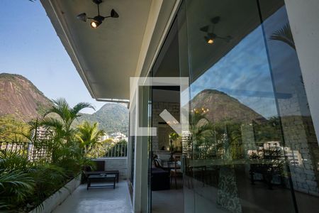 Varanda da Sala de casa à venda com 6 quartos, 710m² em Laranjeiras, Rio de Janeiro