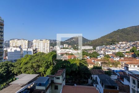 Sala Varanda Vista de apartamento à venda com 2 quartos, 80m² em Rio Comprido, Rio de Janeiro