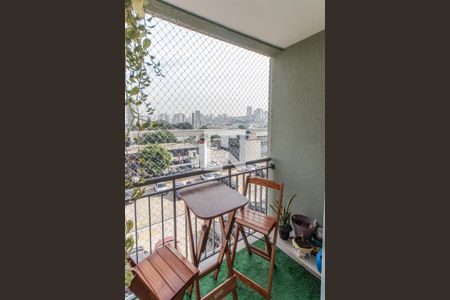 Varanda da Sala   de apartamento à venda com 2 quartos, 51m² em Vila Maria, São Paulo