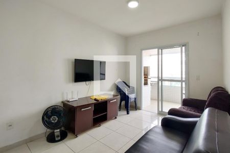 Sala de apartamento para alugar com 2 quartos, 92m² em Guilhermina, Praia Grande