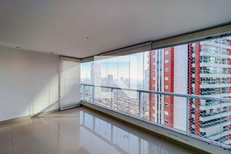 Varanda da Sala de apartamento para alugar com 2 quartos, 62m² em Jardim Anália Franco, São Paulo