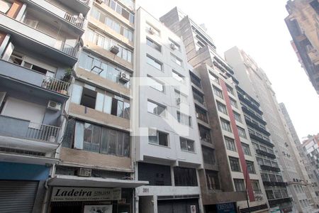 Fachada de kitnet/studio à venda com 1 quarto, 32m² em Centro Histórico, Porto Alegre