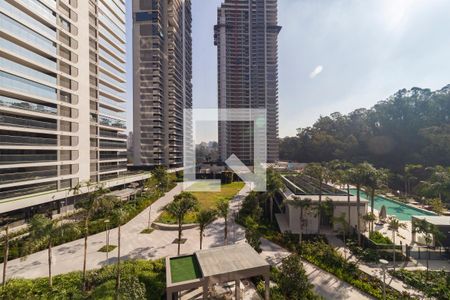 Vista da Varanda da Sala de apartamento à venda com 3 quartos, 186m² em Cidade Jardim, São Paulo