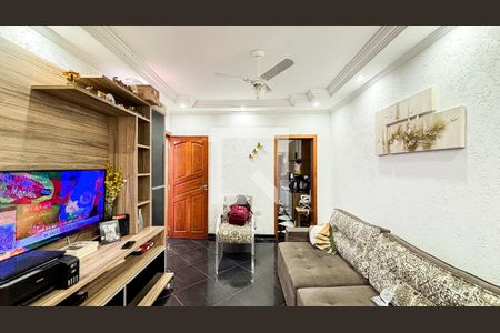 Sala de casa à venda com 2 quartos, 126m² em Jardim Cristiane, Santo André