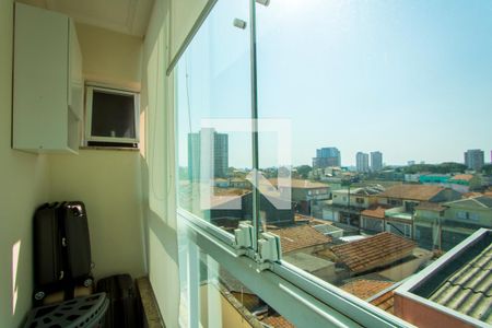 Varanda do quarto 1 de apartamento à venda com 2 quartos, 140m² em Vila Humaitá, Santo André