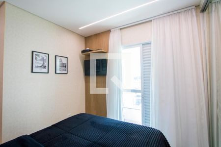 Quarto 1- Suíte de apartamento à venda com 2 quartos, 140m² em Vila Humaitá, Santo André