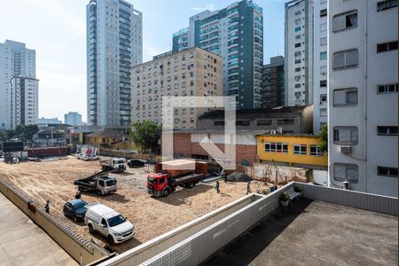 Vista de apartamento para alugar com 1 quarto, 70m² em Embaré, Santos