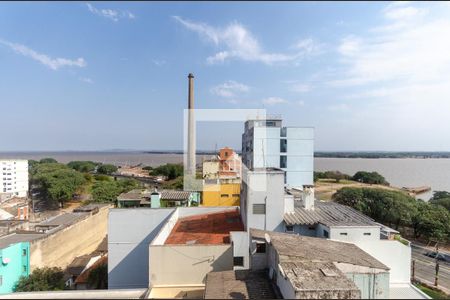 Vista do Quarto de kitnet/studio à venda com 1 quarto, 26m² em Centro Histórico, Porto Alegre