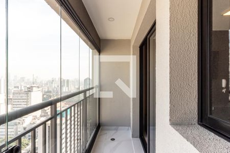 Varanda de kitnet/studio para alugar com 1 quarto, 27m² em Vila Buarque, São Paulo