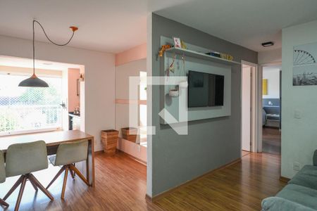 Sala de apartamento à venda com 2 quartos, 68m² em Bosque da Saúde, São Paulo