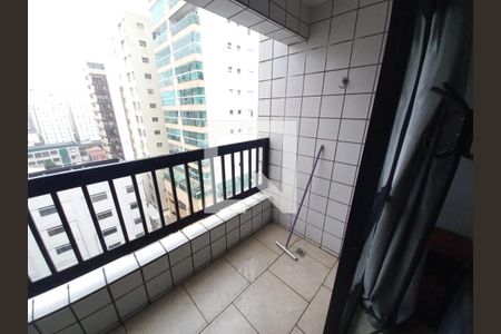 Sacada Sala de apartamento para alugar com 2 quartos, 66m² em Centro, São Vicente