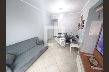 Sala de apartamento para alugar com 2 quartos, 66m² em Centro, São Vicente