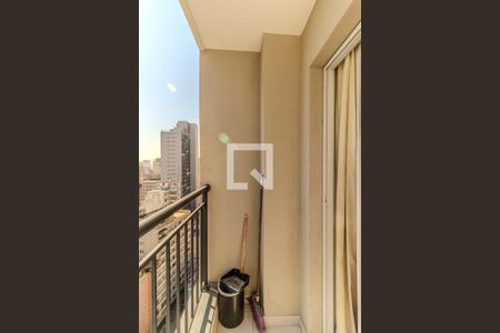 Varanda de apartamento para alugar com 1 quarto, 24m² em República, São Paulo