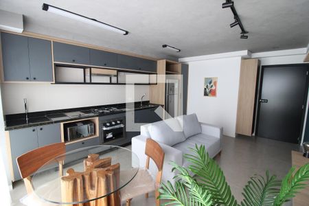 Sala / Cozinha de apartamento para alugar com 2 quartos, 49m² em Água Fria, São Paulo