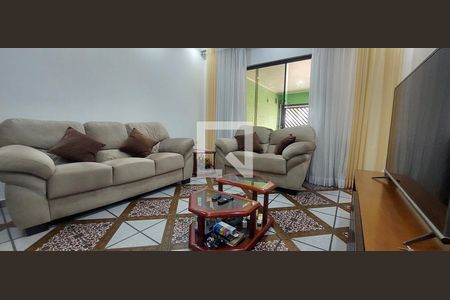 Sala de casa à venda com 3 quartos, 163m² em Jardim Santo Alberto, Santo André