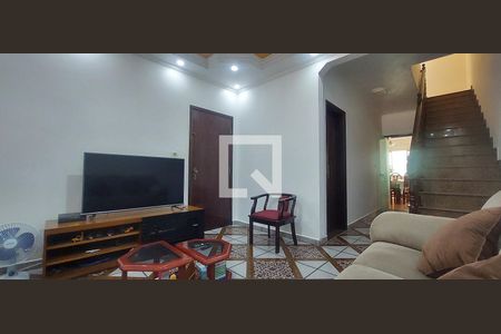 Sala de casa à venda com 3 quartos, 163m² em Jardim Santo Alberto, Santo André