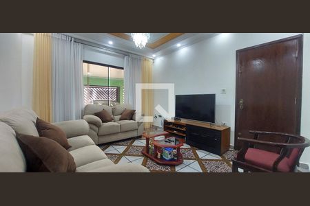 Sala de casa à venda com 3 quartos, 163m² em Jardim Santo Alberto, Santo André