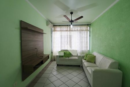 Sala de apartamento para alugar com 1 quarto, 160m² em Jardim Tejereba, Guarujá