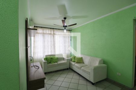 Sala de apartamento para alugar com 1 quarto, 160m² em Jardim Tejereba, Guarujá