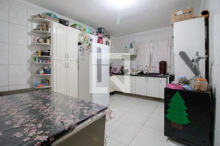 Cozinha de casa de condomínio para alugar com 2 quartos, 120m² em Vila Assis Brasil, Mauá