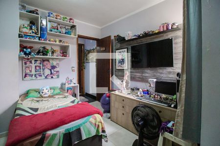 Quarto Suite 2 de casa de condomínio para alugar com 2 quartos, 120m² em Vila Assis Brasil, Mauá