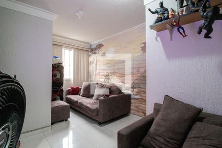 Sala de casa de condomínio para alugar com 2 quartos, 120m² em Vila Assis Brasil, Mauá