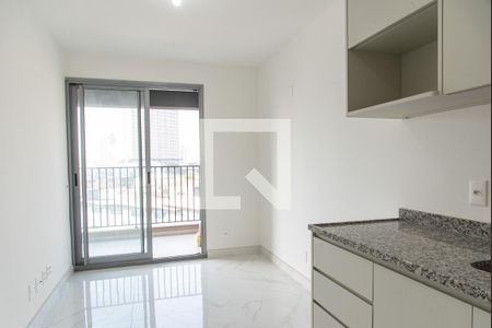 Sala/cozinha de apartamento para alugar com 1 quarto, 36m² em Vila Firmiano Pinto, São Paulo