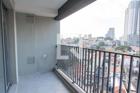 Varanda de apartamento para alugar com 1 quarto, 36m² em Vila Firmiano Pinto, São Paulo