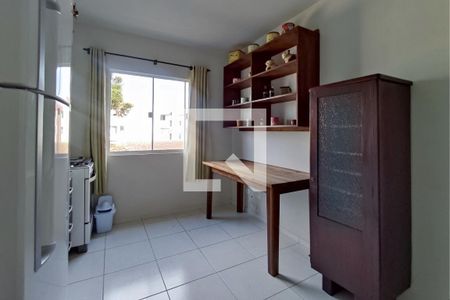 Cozinha de kitnet/studio para alugar com 1 quarto, 28m² em Água Verde, Curitiba