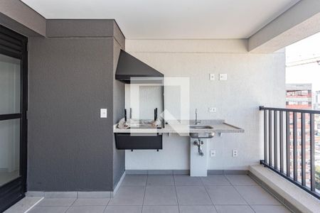 Varanda da Sala de apartamento à venda com 3 quartos, 145m² em Vila Clementino, São Paulo