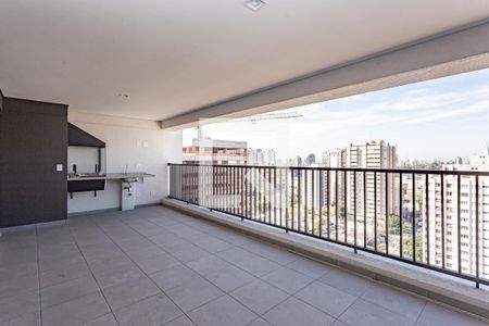 Varanda da Sala de apartamento à venda com 3 quartos, 145m² em Vila Clementino, São Paulo