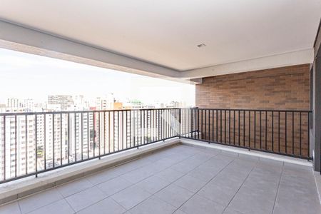 Varanda da Sala de apartamento à venda com 3 quartos, 145m² em Vila Clementino, São Paulo