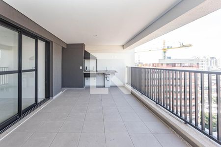 Varanda da Sala de apartamento à venda com 3 quartos, 106m² em Vila Clementino, São Paulo