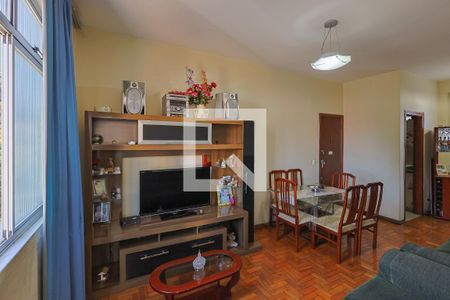 Sala de apartamento à venda com 3 quartos, 100m² em Santo Agostinho, Belo Horizonte