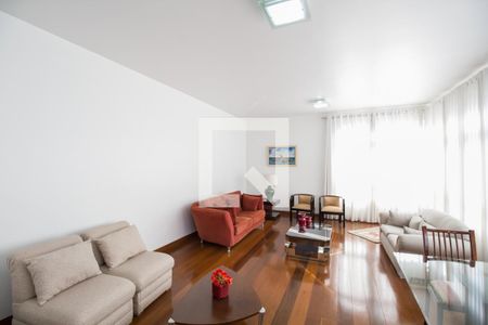 Sala 1 de apartamento à venda com 4 quartos, 234m² em Lourdes, Belo Horizonte