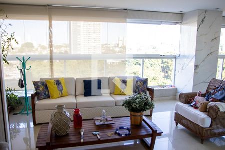 Sala de apartamento para alugar com 3 quartos, 255m² em Setor Marista, Goiânia