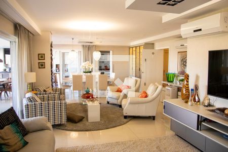 Sala de apartamento para alugar com 3 quartos, 255m² em Setor Marista, Goiânia