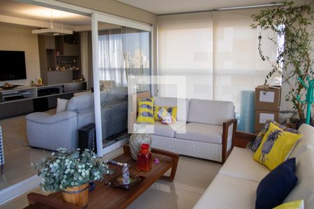 Varanda de apartamento para alugar com 4 quartos, 260m² em Setor Marista, Goiânia