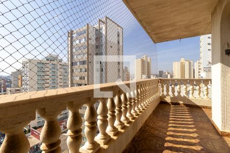 Varanda Sala de apartamento à venda com 4 quartos, 331m² em Centro, Campinas