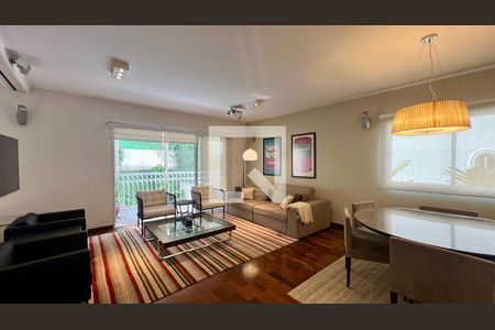 Sala  de apartamento à venda com 2 quartos, 114m² em Jardins, São Paulo