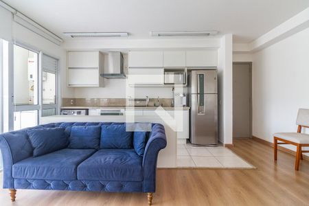 Sala de apartamento para alugar com 1 quarto, 60m² em Pinheiros, São Paulo