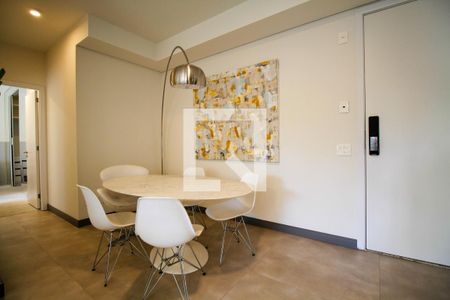 Sala de Estar e Jantar de apartamento à venda com 2 quartos, 97m² em Jardins, São Paulo