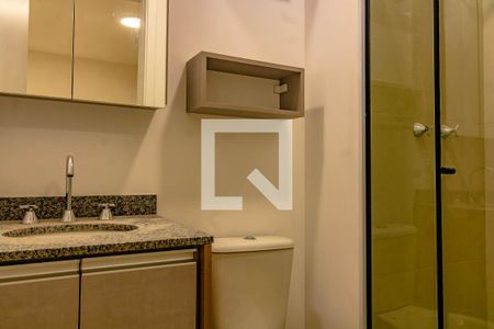 Banheiro de apartamento para alugar com 1 quarto, 29m² em São Judas, São Paulo