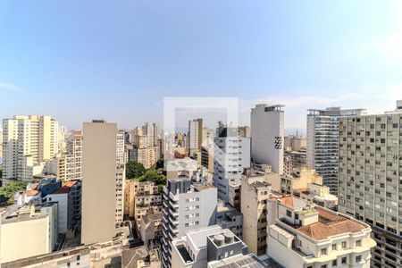 Vista do Studio de kitnet/studio para alugar com 1 quarto, 21m² em Santa Ifigênia, São Paulo