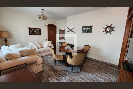 Sala de apartamento para alugar com 2 quartos, 90m² em Gonzaga, Santos