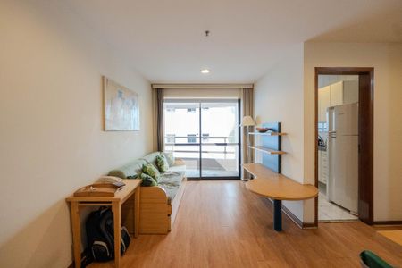 Sala de apartamento para alugar com 1 quarto, 45m² em Bela Vista, São Paulo