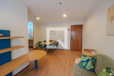 Sala de apartamento para alugar com 1 quarto, 45m² em Bela Vista, São Paulo