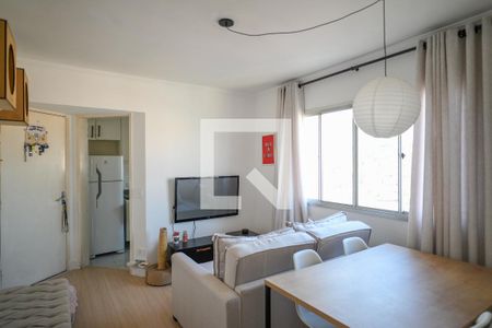 Sala  de apartamento à venda com 2 quartos, 50m² em São Salvador, São Paulo