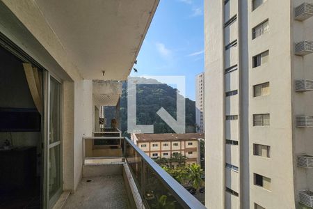 Varanda de apartamento para alugar com 3 quartos, 120m² em Centro, Guarujá